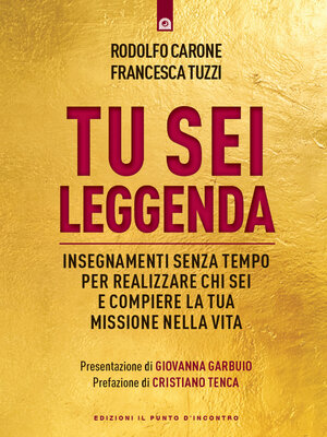 cover image of Tu sei leggenda